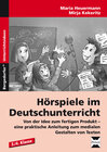 Buchcover Hörspiele im Deutschunterricht