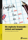 Buchcover Die englische Grammatik - einfach und kompakt