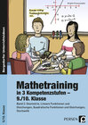 Buchcover Mathetraining in 3 Kompetenzstufen - 9./10. Klasse