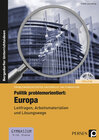 Buchcover Politik problemorientiert: Europa