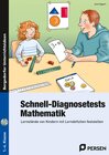 Buchcover Schnell-Diagnosetests: Mathematik 1.-4. Klasse