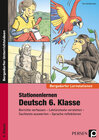 Buchcover Stationenlernen Deutsch 6. Klasse