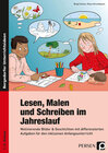 Buchcover Lesen, Malen und Schreiben im Jahreslauf