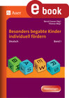 Buchcover Begabte Kinder individuell fördern, Deutsch Band 1
