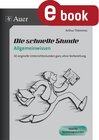 Buchcover Die schnelle Stunde Allgemeinwissen / Die schnelle Stunde Sekundarstufe