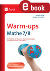 Buchcover Warm-ups Mathe 7-8