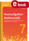 Buchcover Hausaufgaben Mathematik Klasse 7