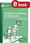 Buchcover Verkehrserziehung an Stationen