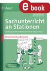 Buchcover Sachunterricht an Stationen Deutschland & Europa