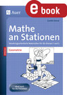 Buchcover Mathe an Stationen Spezial Geometrie 1+2