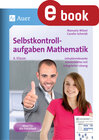 Buchcover Selbstkontrollaufgaben Mathematik Klasse 8
