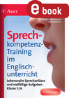 Buchcover Sprechkompetenz-Training im Englischunterricht 5-6