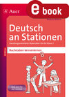 Buchcover Deutsch an Stationen Buchstaben kennenlernen