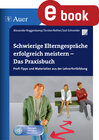 Buchcover Schwierige Elterngespräche erfolgreich meistern