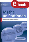 Buchcover Mathe an Stationen Konstruktion in der Geometrie