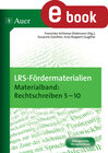 Buchcover LRS-Fördermaterialien 2