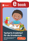 Buchcover Textsorte Erzähltext für die Grundschule