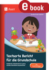 Buchcover Textsorte Bericht für die Grundschule