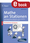 Buchcover Mathe an Stationen Multipliaktion & Division 3-4