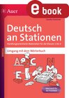 Buchcover Deutsch an Stationen Umgang mit dem Wörterbuch