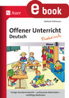 Buchcover Offener Unterricht Deutsch - praktisch Klasse 3