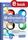Buchcover Mathe an Stationen 7 Gymnasium