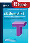 Buchcover Mathematik 5 differenziert u. kompetenzorientiert