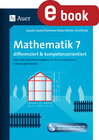 Buchcover Mathematik 7 differenziert u. kompetenzorientiert