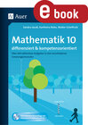 Buchcover Mathematik 10 differenziert u. kompetenzorientiert