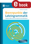 Buchcover Brennpunkte der Lateingrammatik