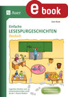 Buchcover Einfache Lesespurgeschichten Deutsch