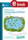 Buchcover Differenzierte Lesespurgeschichten Deutsch 5-6