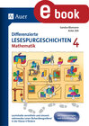 Buchcover Differenzierte Lesespurgeschichten Mathematik 4