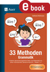 Buchcover 33 Methoden Grammatik