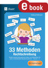 Buchcover 33 Methoden Rechtschreibung