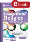 Buchcover Evangelische Religion an Stationen 9-10 Gymnasium