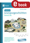 Buchcover Einfache Lesespurgeschichten Deutsch 5-6