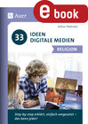 Buchcover 33 Ideen Digitale Medien Religion