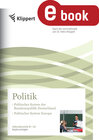 Buchcover Politisches System BRD - Politisches System Europa