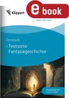 Buchcover Textsorte Fantasiegeschichte / Klippert Grundschule - Renate Maria Zerbe (ePub)