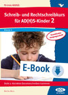 Buchcover Schreib-/Rechtschreibkurs für AD(H)S-Kinder 2 VA