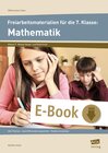 Buchcover Freiarbeitsmaterialien f. d. 7. Klasse: Mathematik