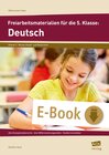 Buchcover Freiarbeitsmaterialien für die 5. Klasse: Deutsch