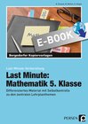 Buchcover Last Minute: Mathematik 5. Klasse