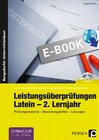 Buchcover Leistungsüberprüfungen Latein - 2. Lernjahr