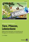 Buchcover Tiere, Pflanzen, Lebensräume