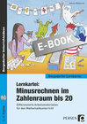 Buchcover Lernkartei: Minusrechnen im Zahlenraum bis 20