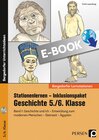 Buchcover Stationenlernen Geschichte 5/6 Band 1 - inklusiv