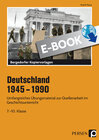 Buchcover Deutschland 1945 - 1990