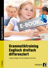 Buchcover Grammatiktraining Englisch dreifach differenziert